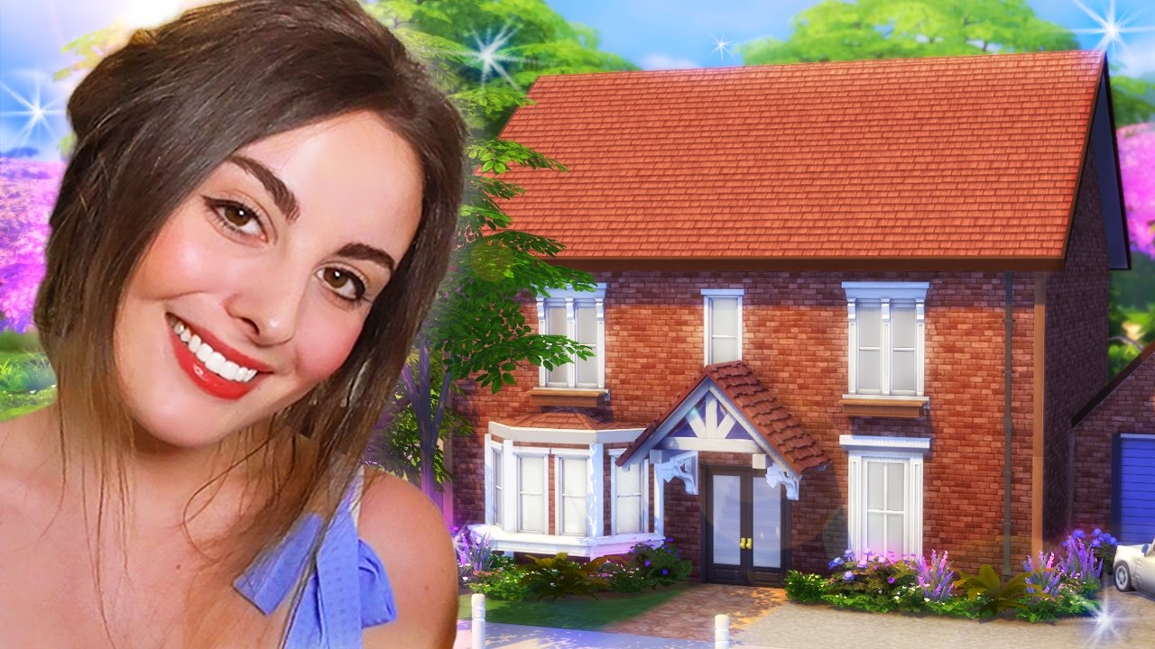 BUILDING MY REAL HOUSE in The Sims 4