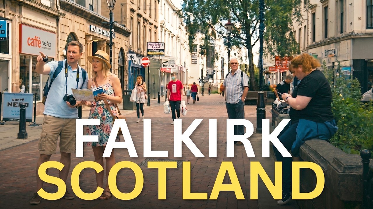 Walking in Falkirk Town | Scotland
