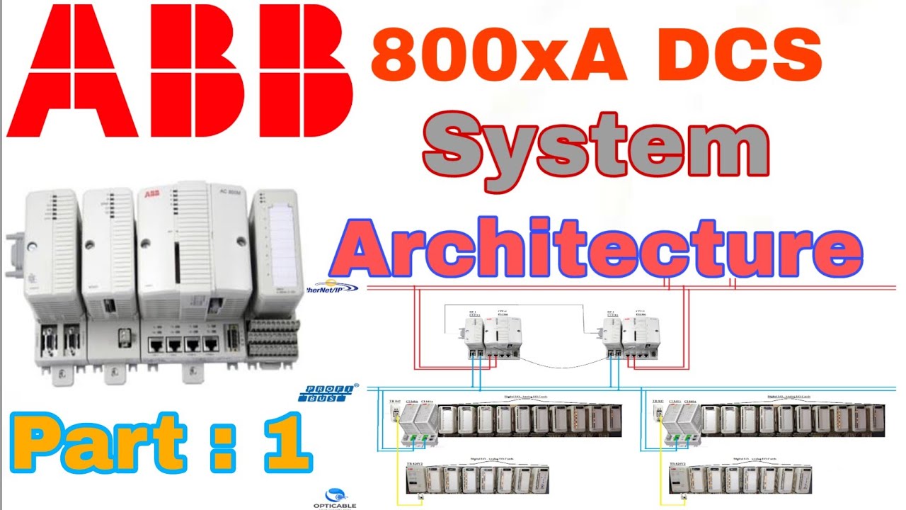 ABB DCS 800xA system architecture. Part-1