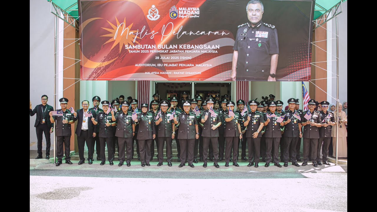 Majlis Pelancaran Sambutan Bulan Kebangsaan Tahun 2025 Peringkat Jabatan Penjara Malaysia