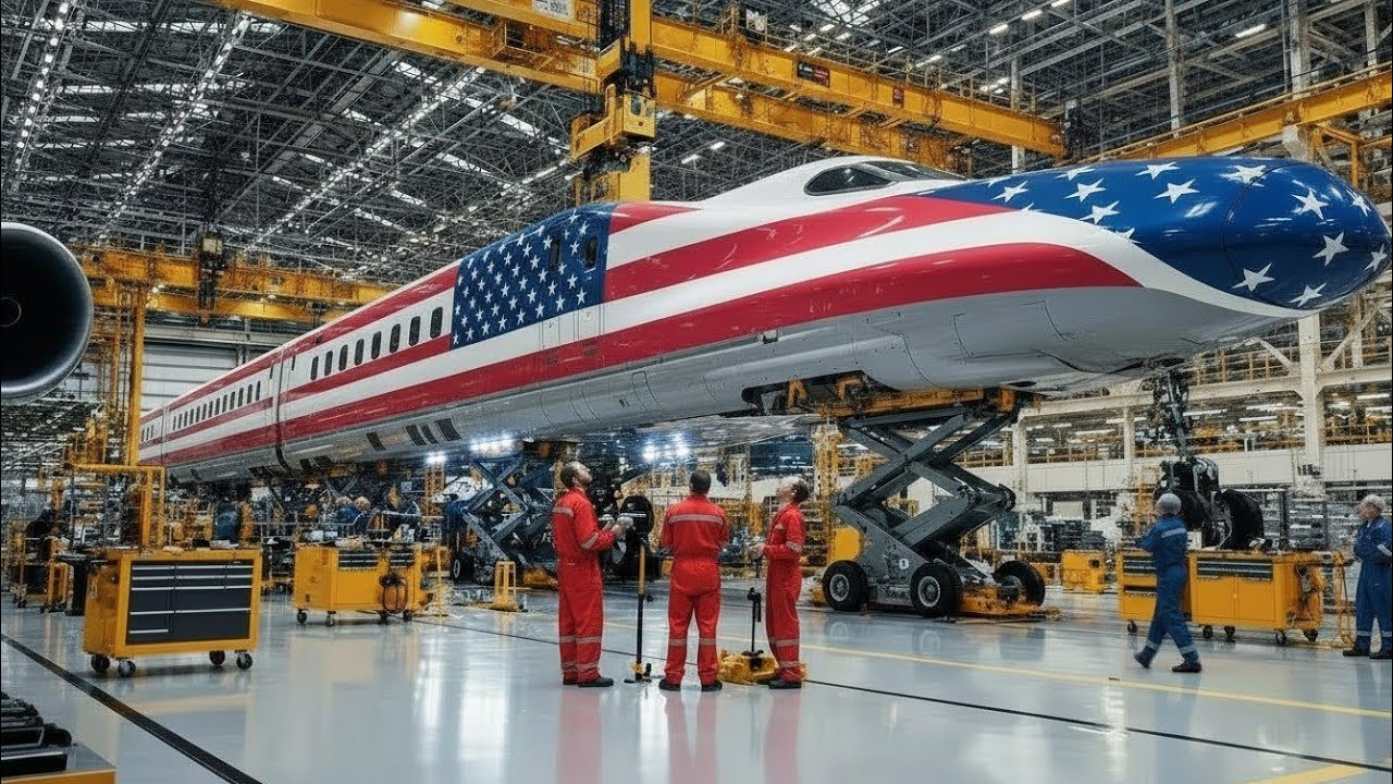 Inside America’s Shinkansen N700S Bullet Train Factory 🇺🇸 😱 | Built in Total Silence • ASMR