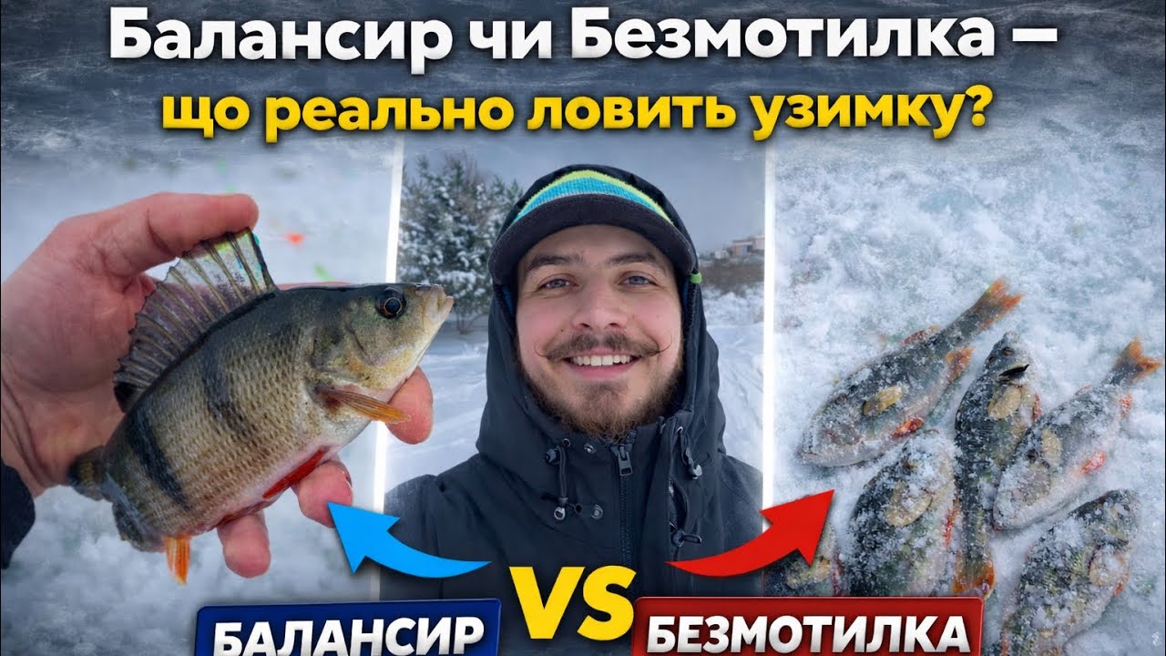 Балансир чи безмотилка — що реально ловить узимку?