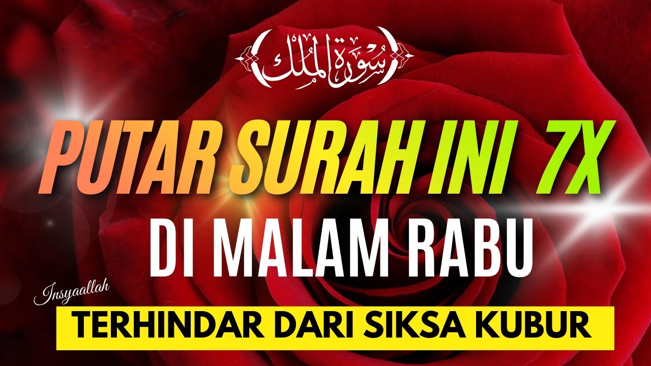 Qur'an Dzikir Malam Rabu Bulan Sya'ban  | Melancarkan Rezeki dan Mempermudah Usaha