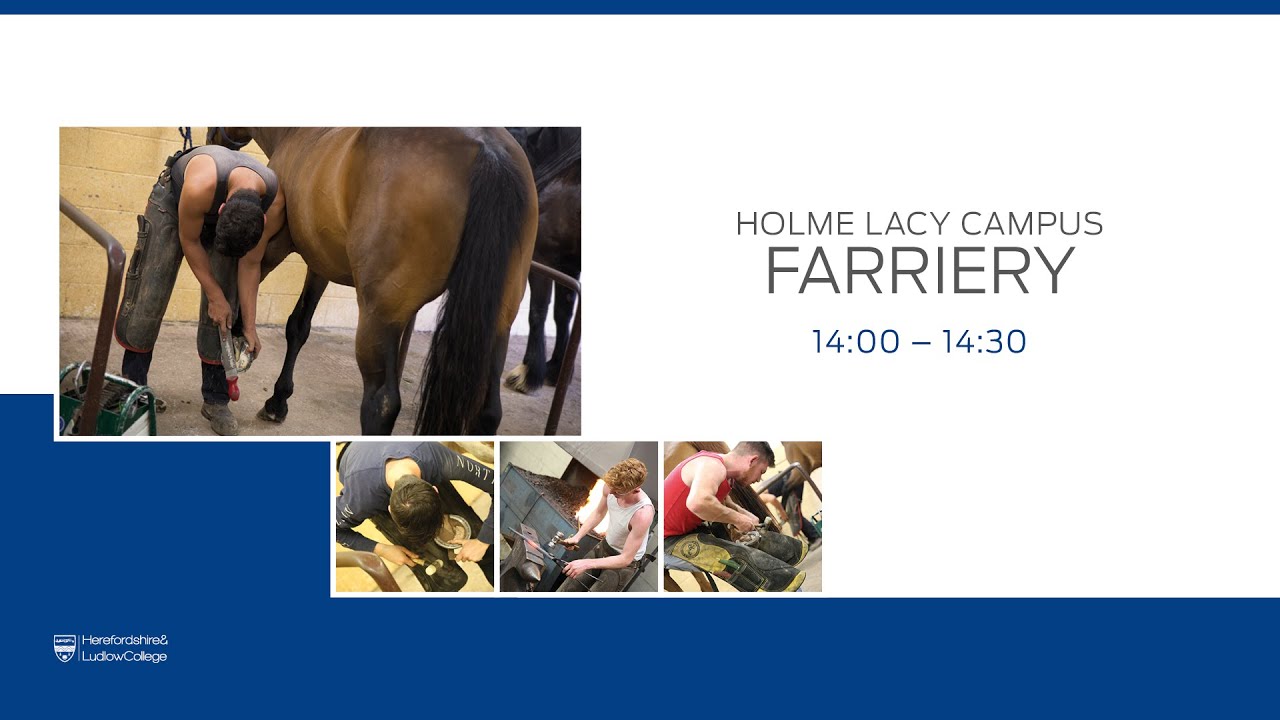 Virtual Open Event - Farriery (Holme Lacy 21/5/20)
