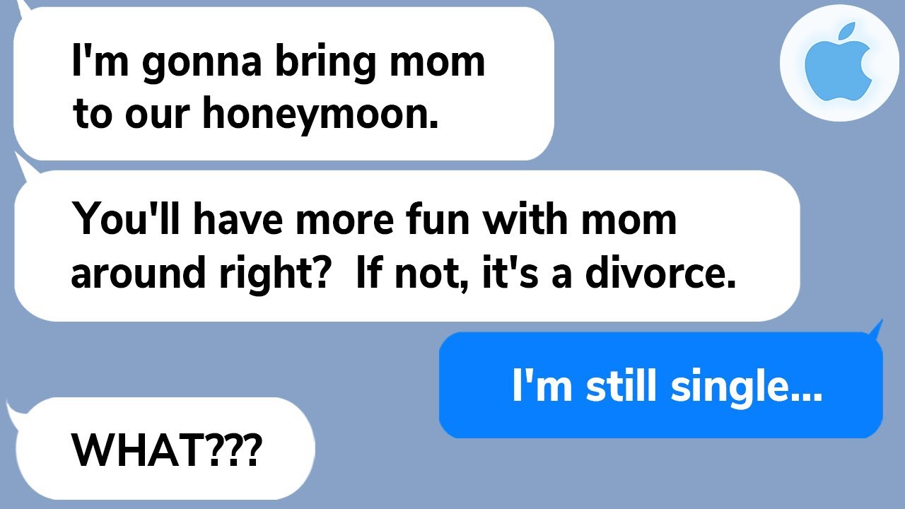 【Apple】Mommy’s boy husband invited nasty MIL to our honeymoon without my permission…