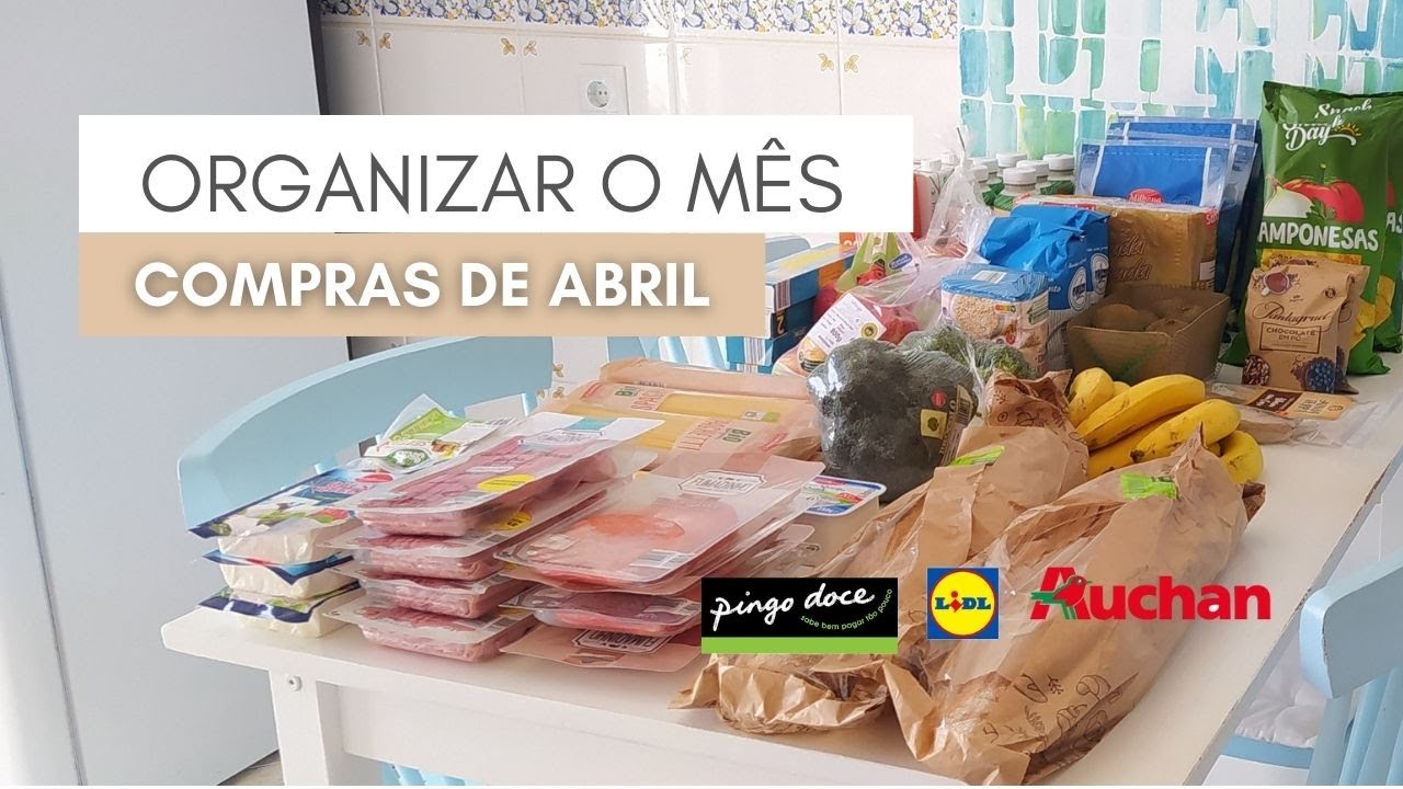 COMO ORGANIZO O MÊS E POUPO NO SUPERMERCADO | DIAS SEM STRESS 