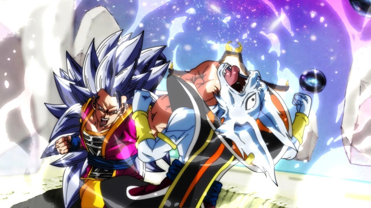 ZenoGoku and fusion Whis and Beerus trade spirit bombs but ends badly  🔥
