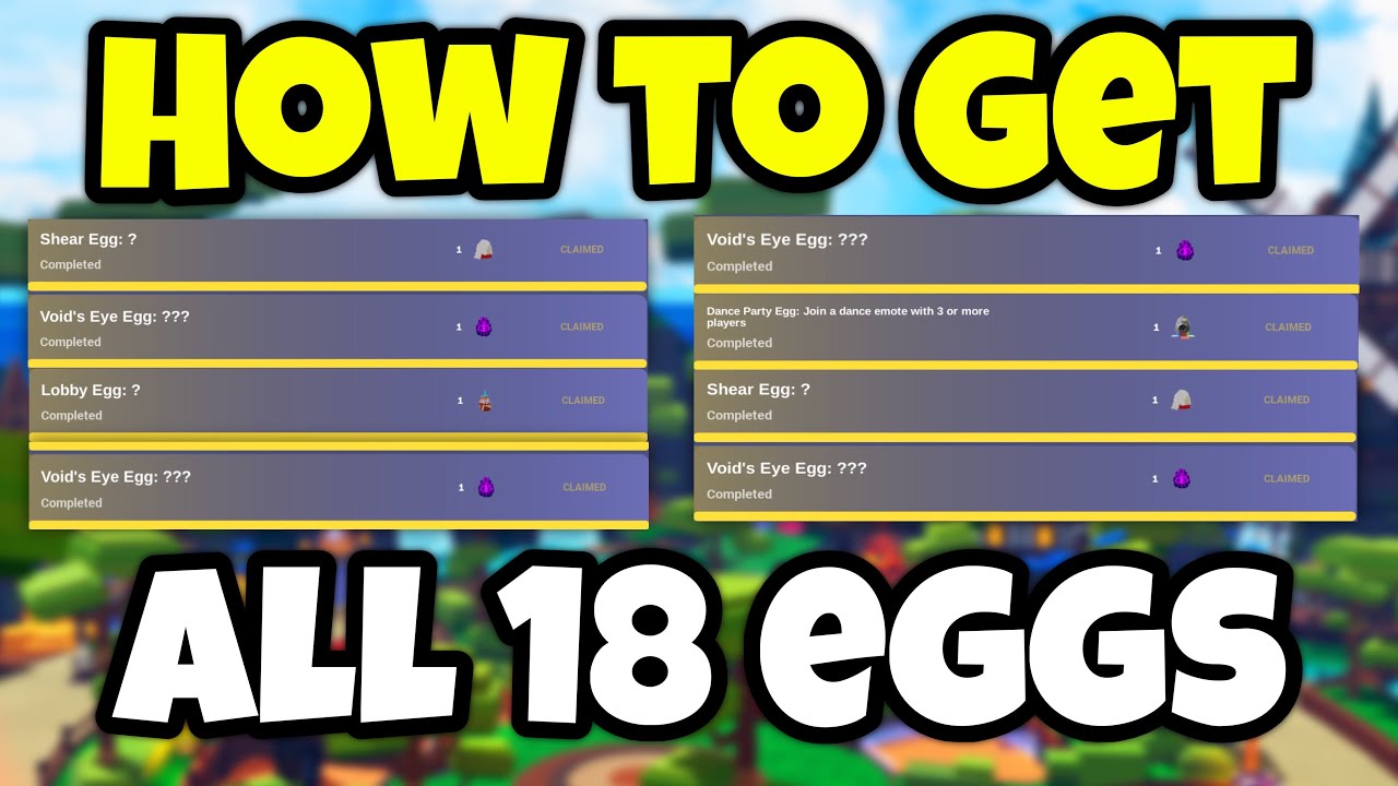 HOW TO GET ALL 18 EGGS in BEDWARS! | (Roblox Bedwars Secret Egg Locations 2026)
