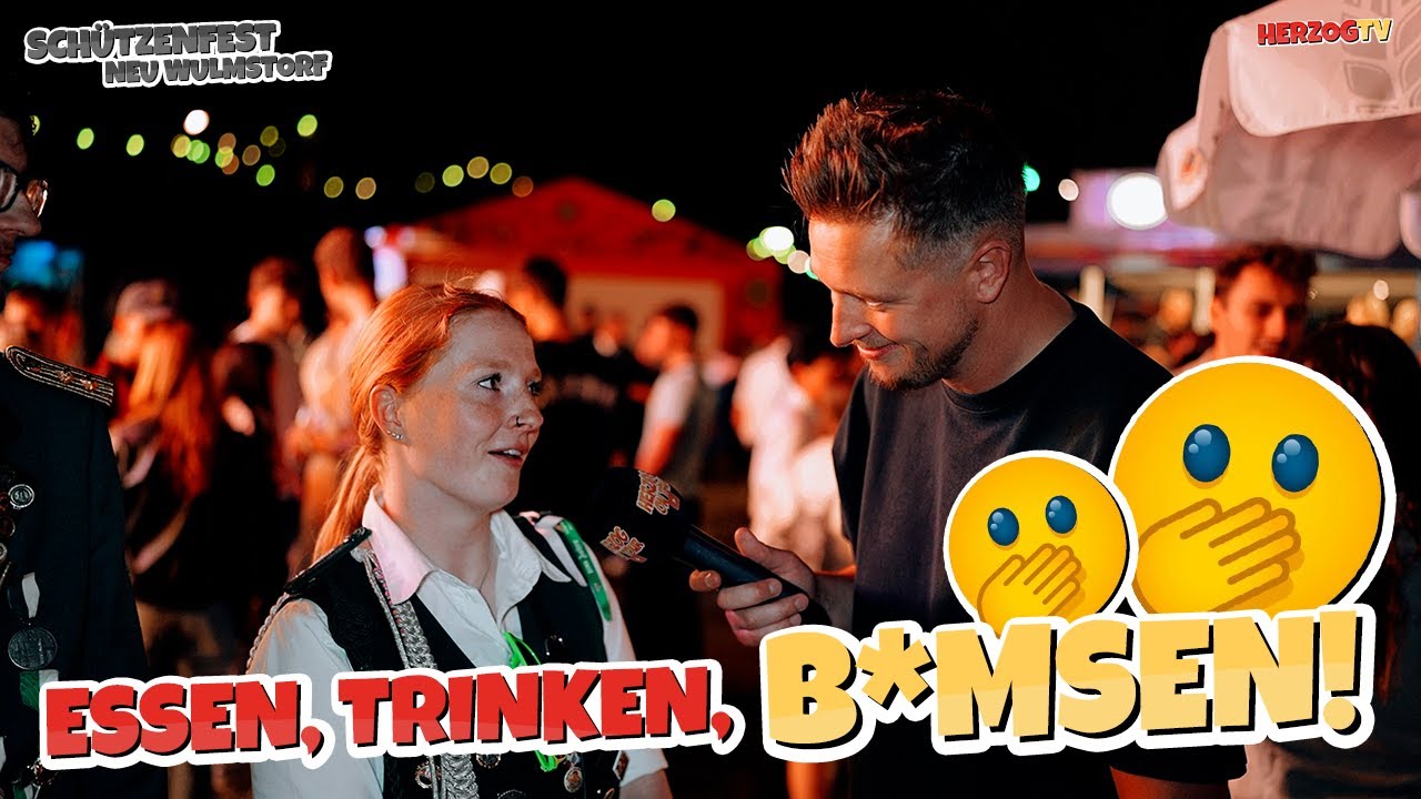 Essen, Trinken, B*MSEN! 😎 Straßenumfrage Schützenfest Neu Wulmstorf