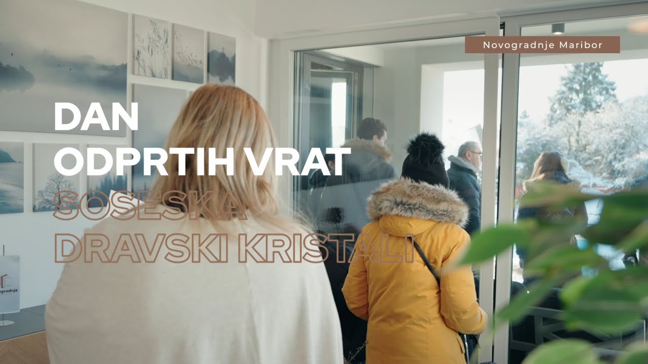Odkrijte čare soseske Dravski Kristali - DAN ODPRTIH VRAT❗