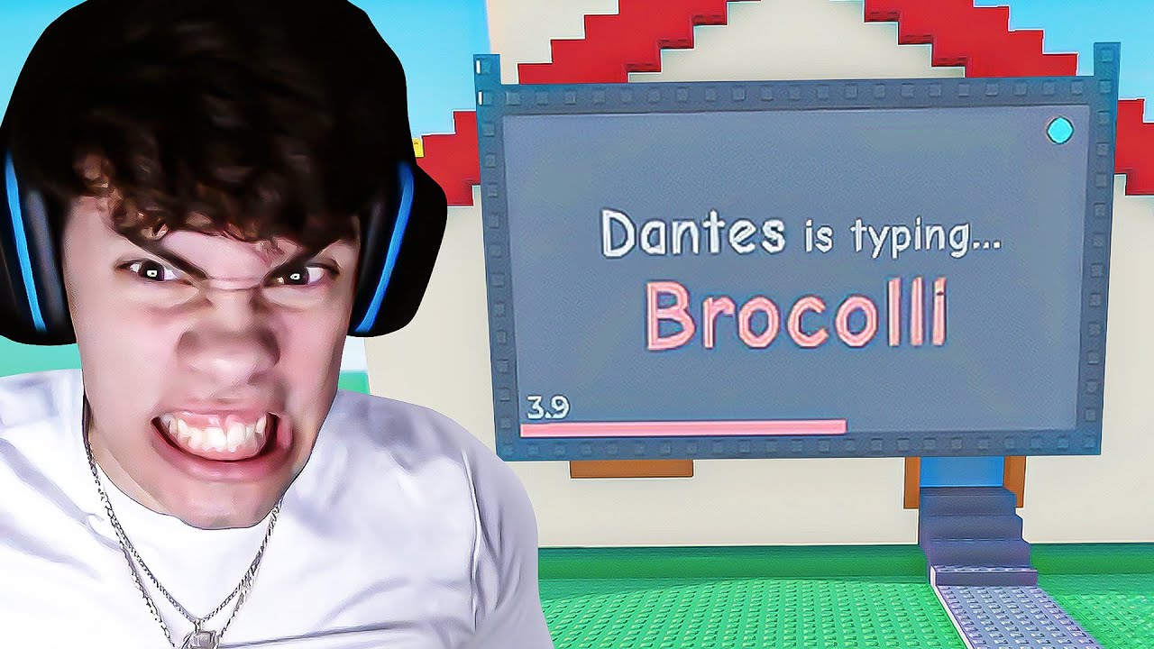 DANTES LOSES HIS MIND vs. 8 YEAR OLDS IN ROBLOX SPELLING BEE