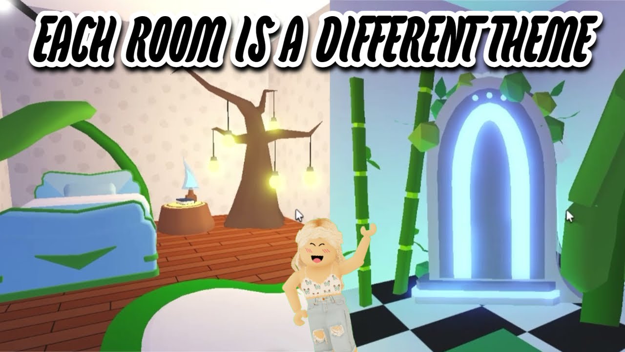 Each Room in my Adopt Me House is a Different Theme