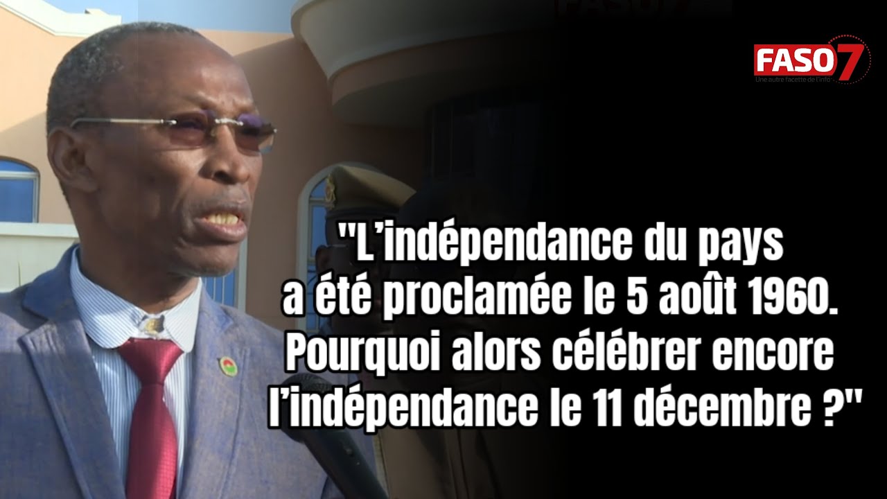 Burkina Faso : Dr Kyélem questionne le choix de la date du 11 décembre pour la Fête nationale