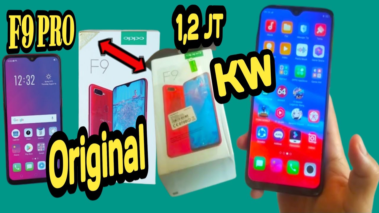 Unboxing Oppo F9 Pro Ram 6 Rom 128 Rp 1,2 jutaan di tahun 2022 | Asli Apa KW ?!?