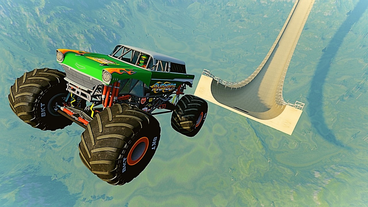 Monster Jam Big Air Challenge | Monster Truck Jaw-Dropping Jumps & Crashes #06