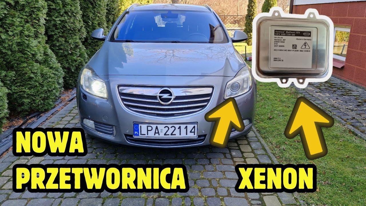 #85 Przetwornica Converter Xenon AFL Insignia Wymiana