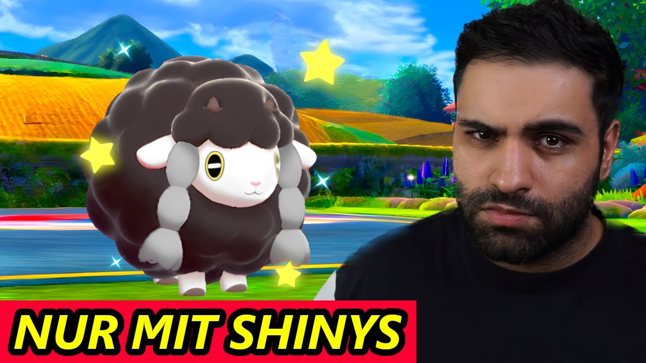 Eine Shinylocke ABER nur mit schwarzen Shiny Pokemon!