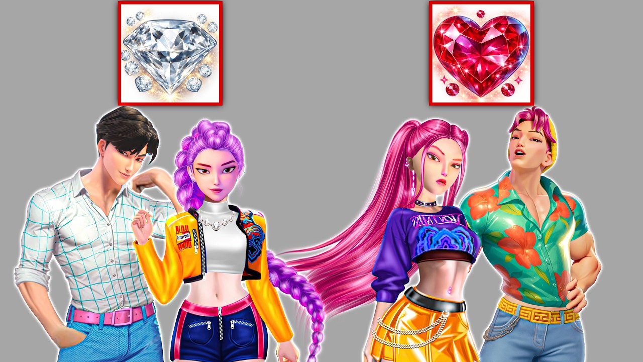 Мы рисуем потрясающие платья | Рубиновый против Бриллиантового челленджа | Руми, Джину, Мира и Эбби