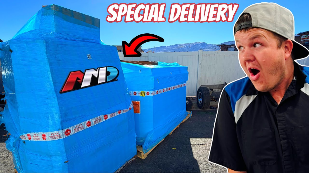 FINALLY… Major Parts Arrive For Matt’s Secret Build! 