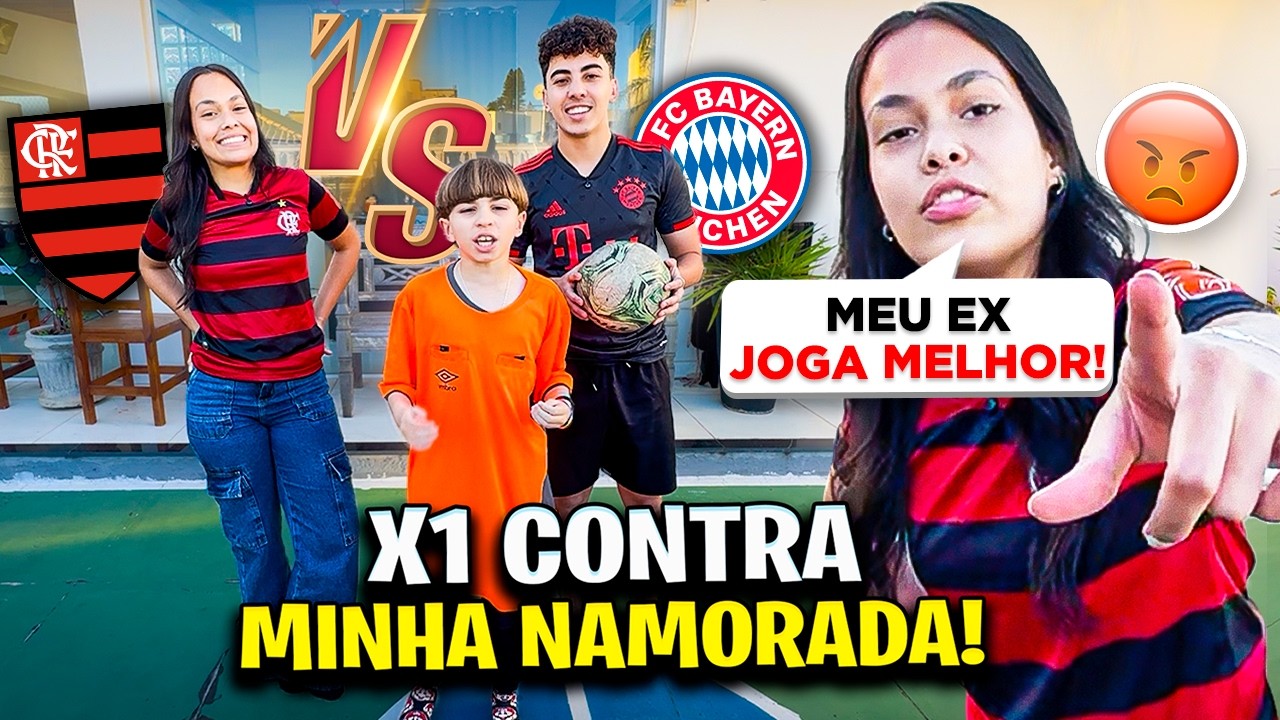 ELA ME CHAMOU DE RUIM E EU DESAFIEI MINHA NAMORADA NO X1!