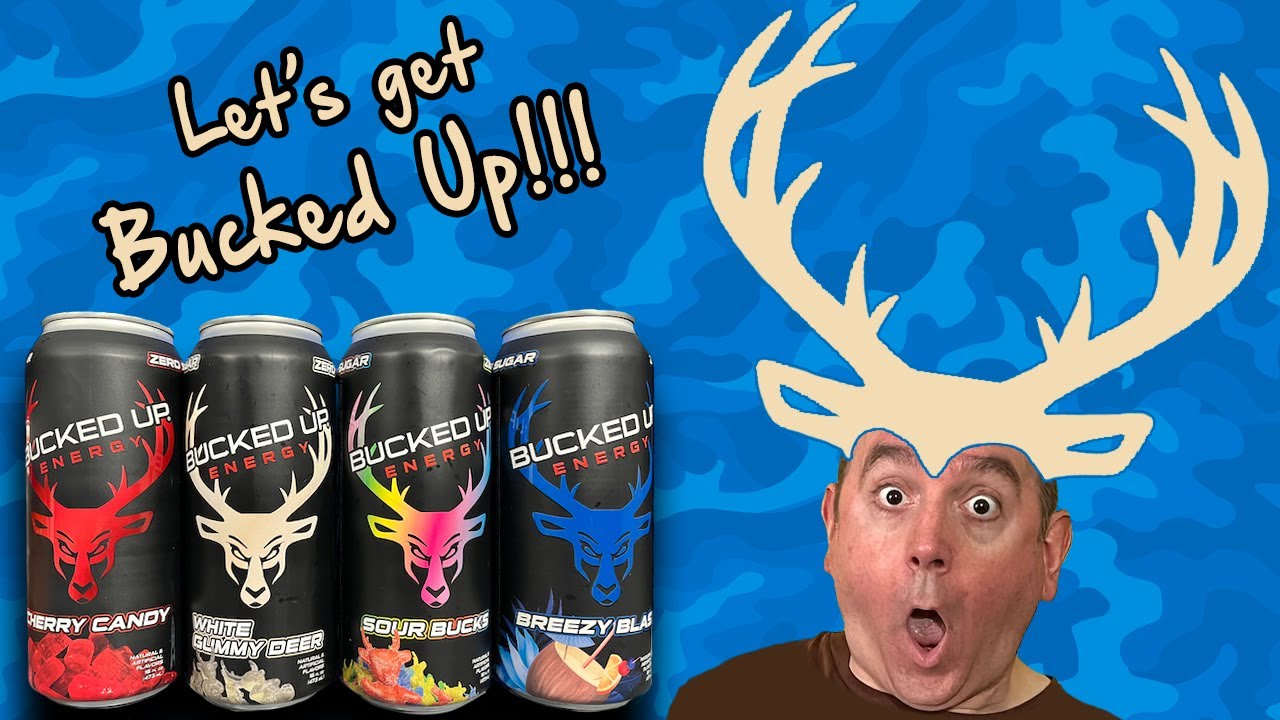 Bucked Up Energy Drink Review | 4 new Bucked Up Energy Flavors