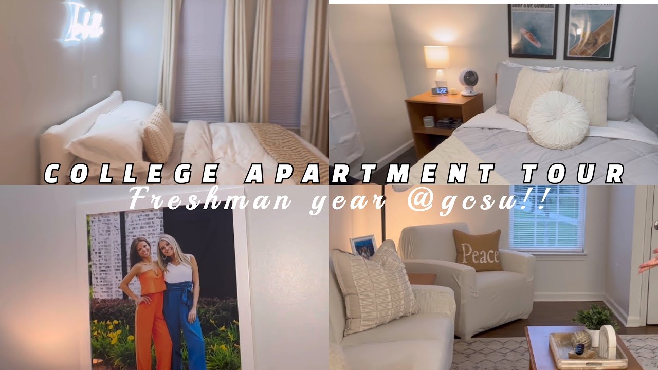 GEORGIA COLLEGE WEST CAMPUS APARTMENT TOUR!!!!