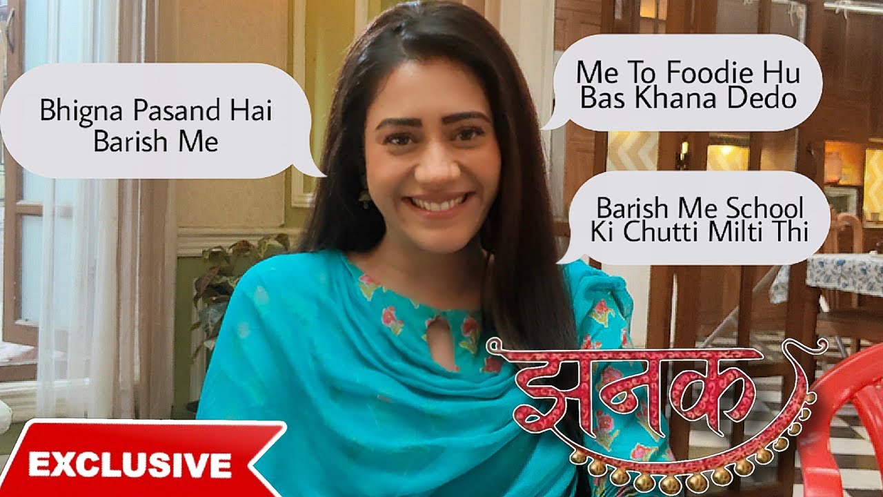 Exclusive | Hiba Nawab Aka Jhanak Funniest Interview | Monsoon Special | School Memory | Jhanak