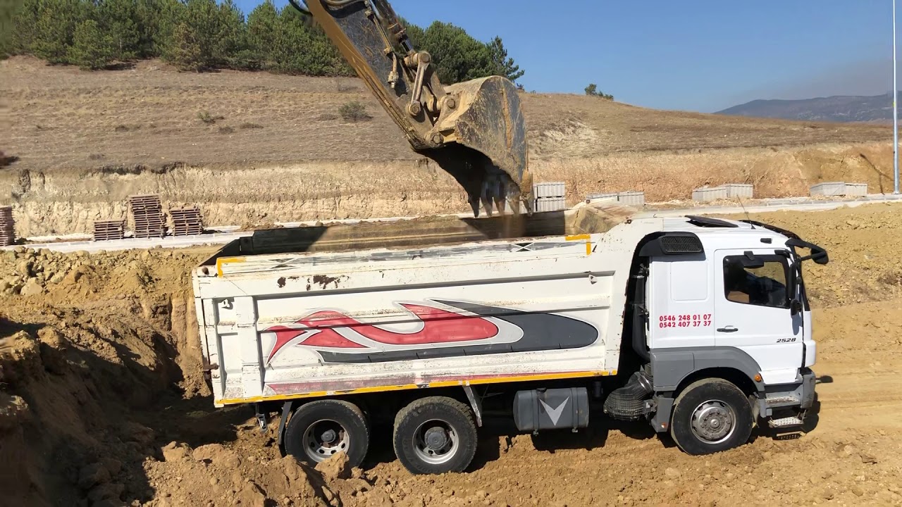 Mercedes 2528 Hidromek 300 hafriyata devam