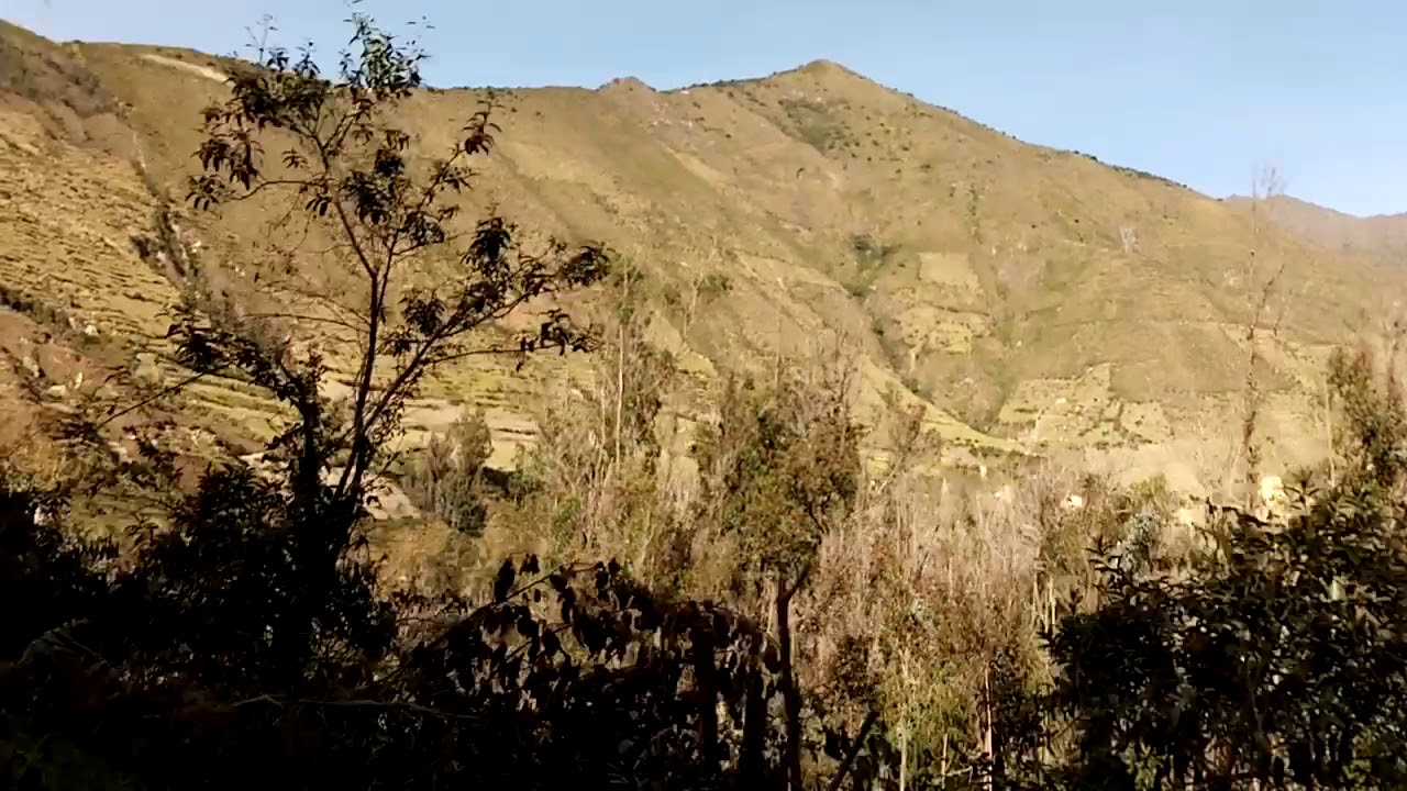 Dirigiendonos a la linda tierra de huallamayo provincia de paucartambo
