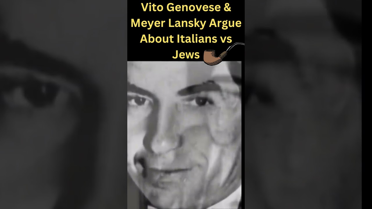 Vito Genovese & Meyer Lansky Argue About Italians vs Jews 🔪 