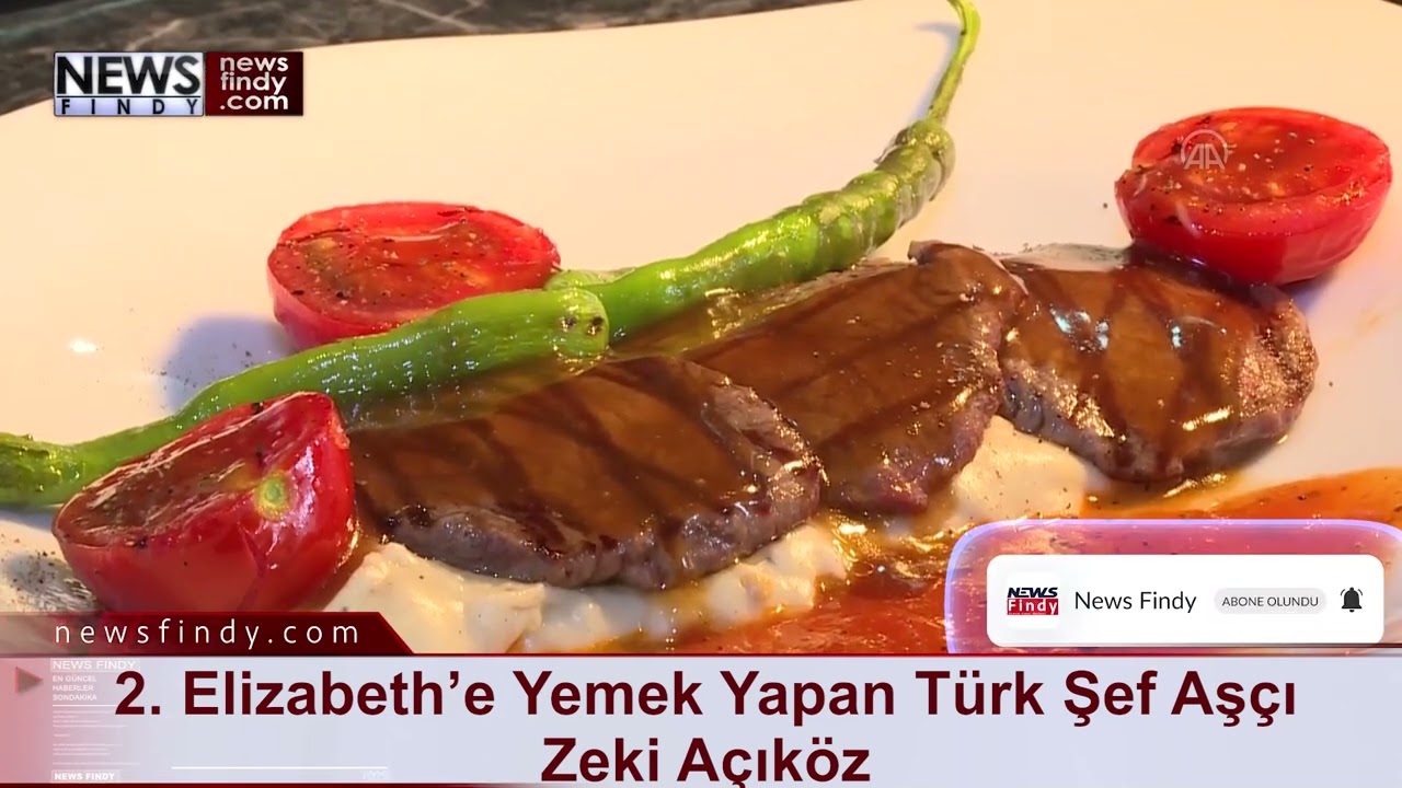 Kraliçe Elizabeth’e Yemek Yapan Türk Şef Aşçı Zeki Açıköz