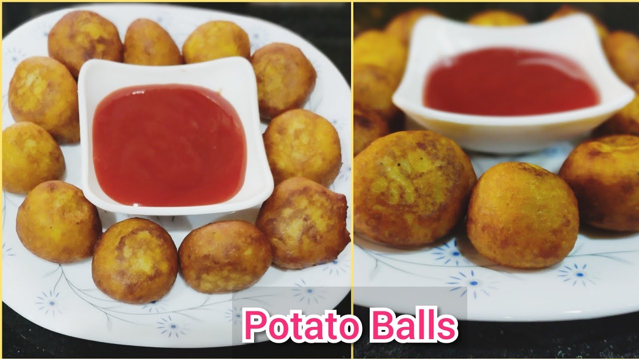 Potato Balls / potato bites / Aloo bites