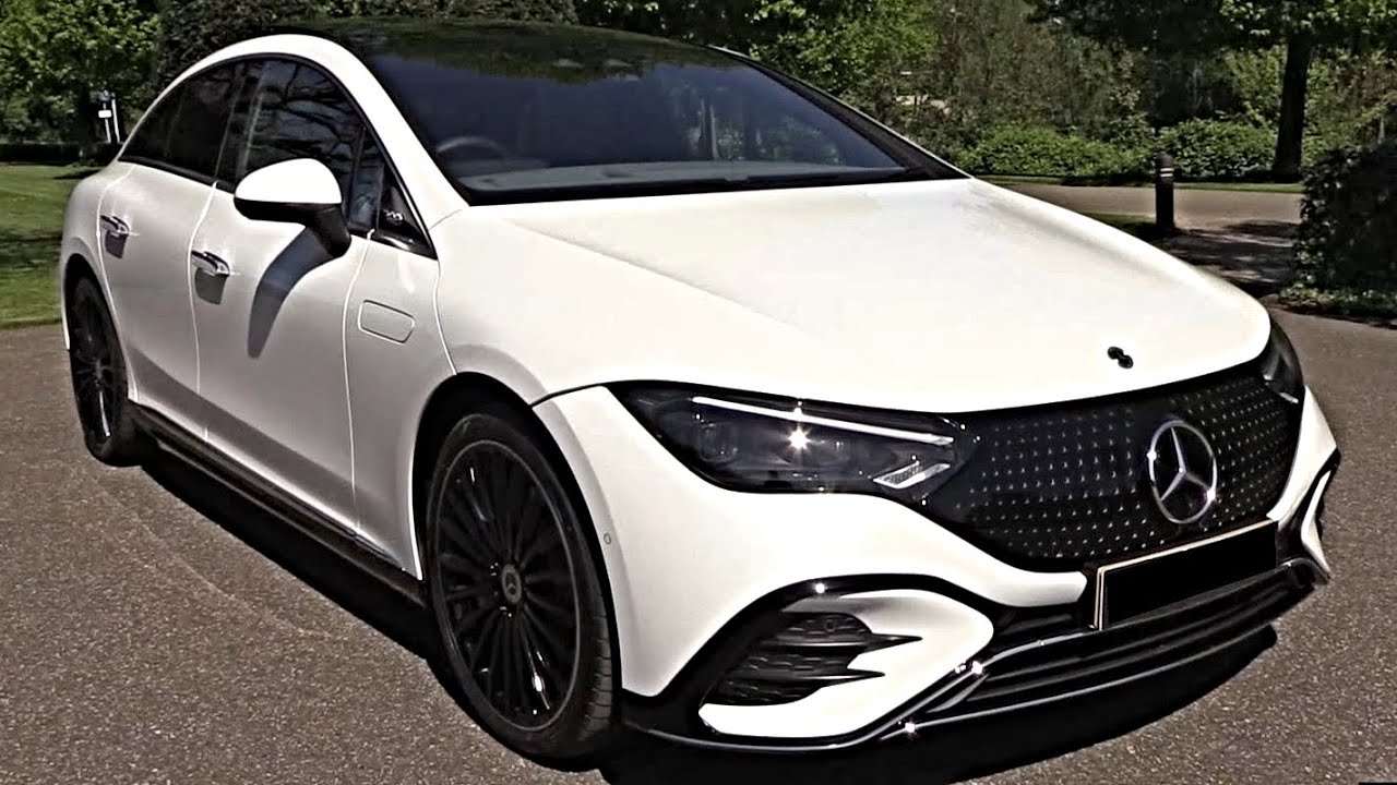 Новый Mercedes EQE 350+ AMG 2022 года — электрический автомобиль E-класса | ПОЛНЫЙ ОБЗОР Интерьер...