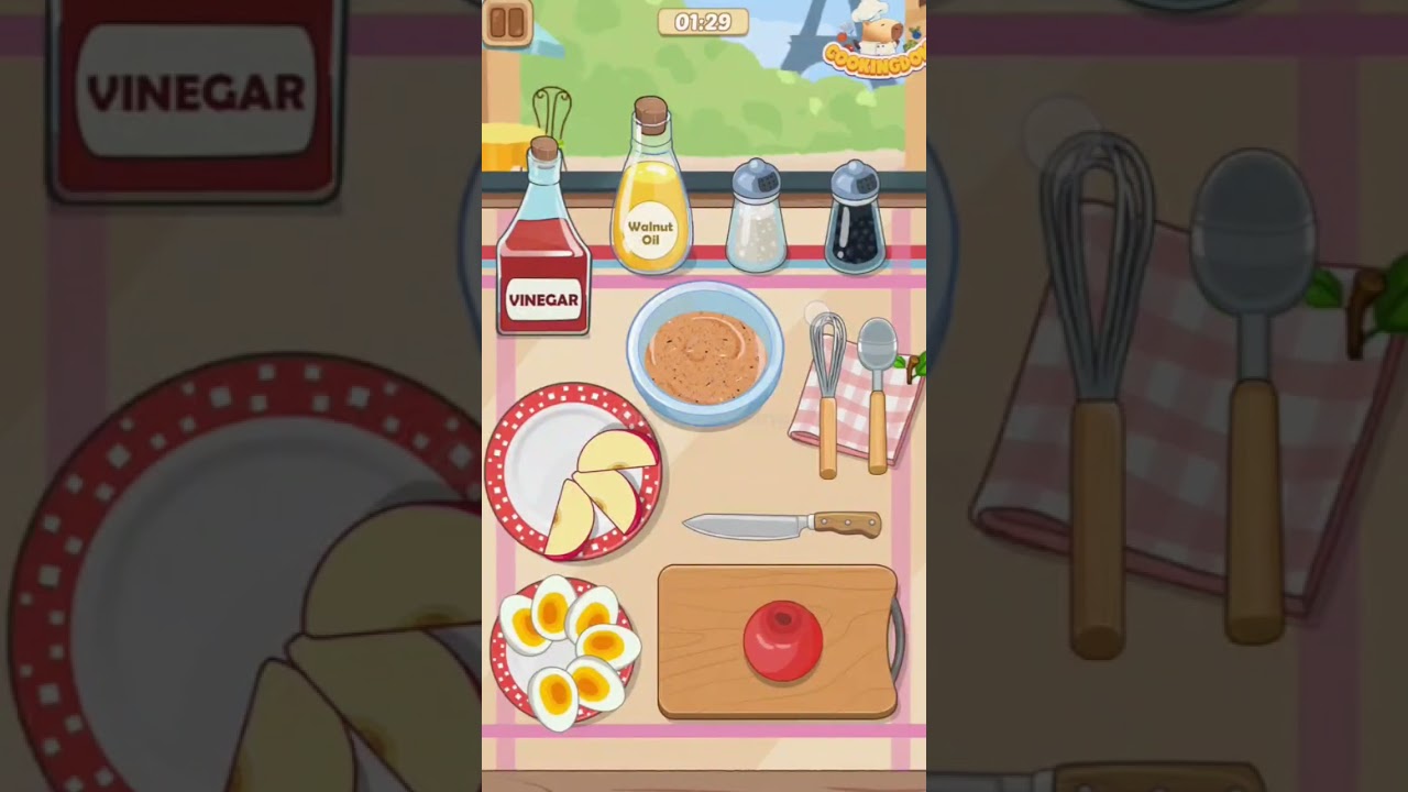Cookingdom level 70 #shortsfeed #cheriegaming  #cookingdom #cooking #games #cheriegil #barbiecue