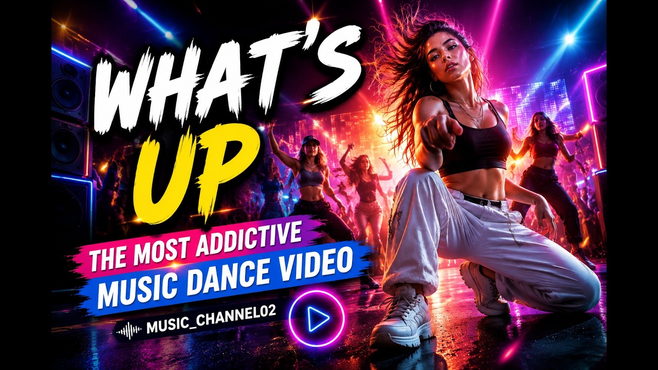 What&rsquo;s Up &ndash; The Most Addictive Music Dance Video / Music_Channel02 #happydance #cutedance