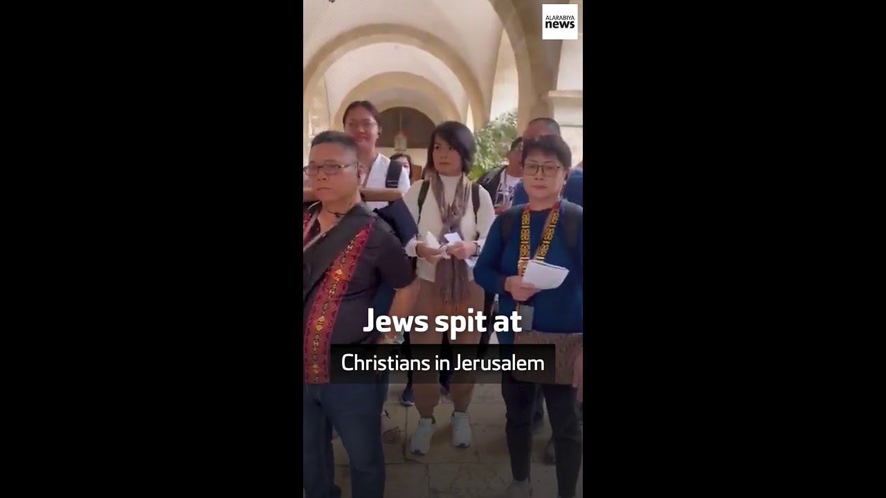 Jews spit at Christians in Jerusalem