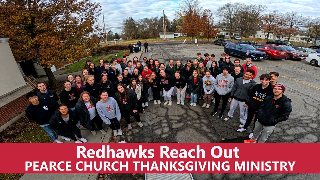 Redhawks Reach Out: Pearce Church Thanksgiving Ministry