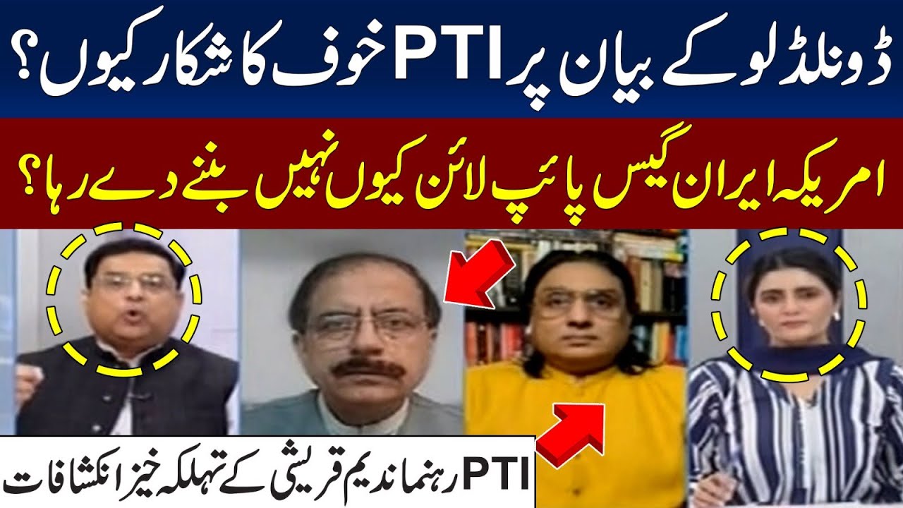 PTI's Nadeem Qureshi Revelation About Donald Lu's  | Seedhi Baat with Beenish Saleem  | Newsone