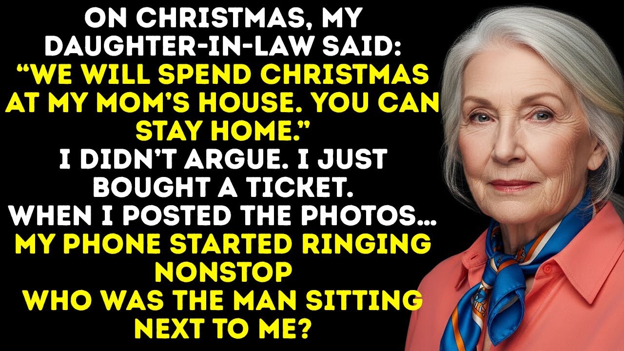 My Daughter-In-Law Said, “You Can Stay Home” For Christmas—So I Did Something She’ll Regret