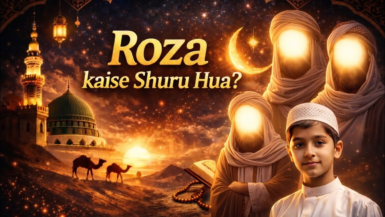 Roza Ramzan Se Nahi Yaha Se Shuru Hua || Roze Ka Mukammal Safar @NoorCollectionYT  