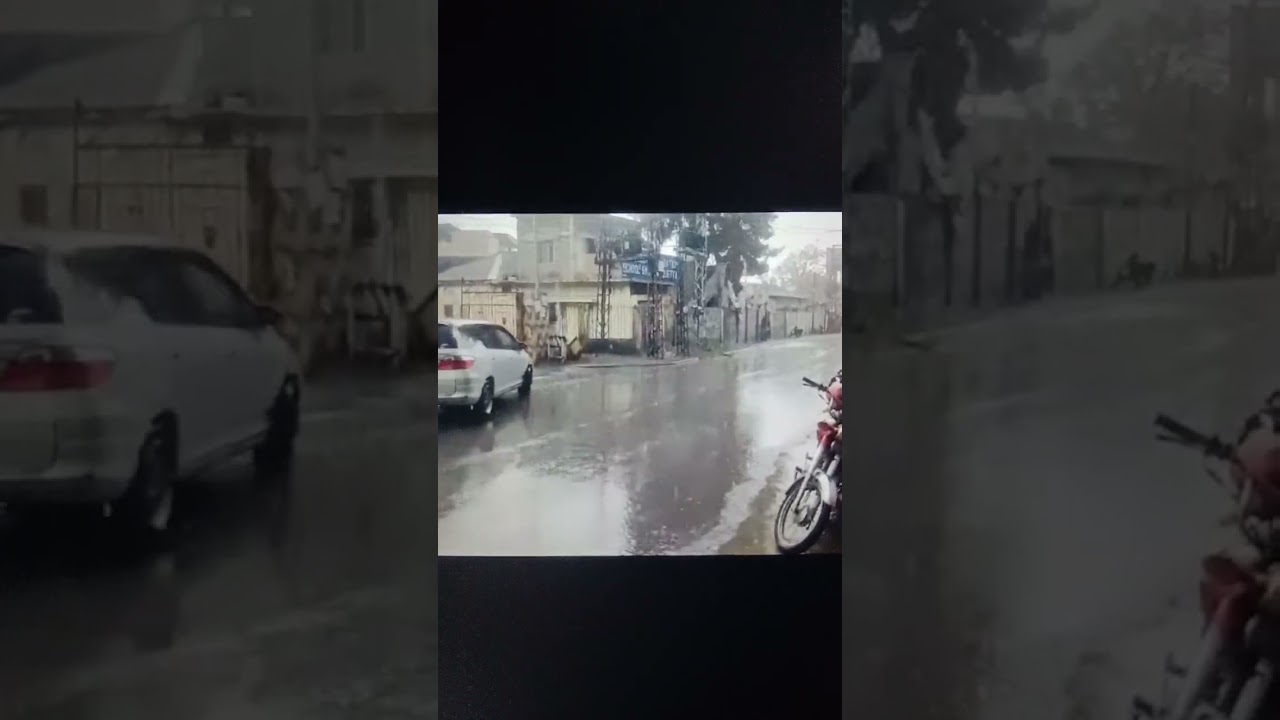 Quetta first heavy rain today of the winter season #winter #snow #snowfall #rain #Heavyrain
