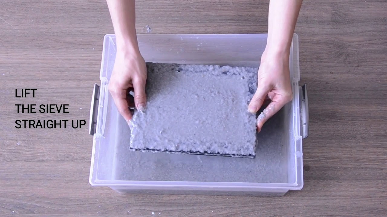Papier scheppen