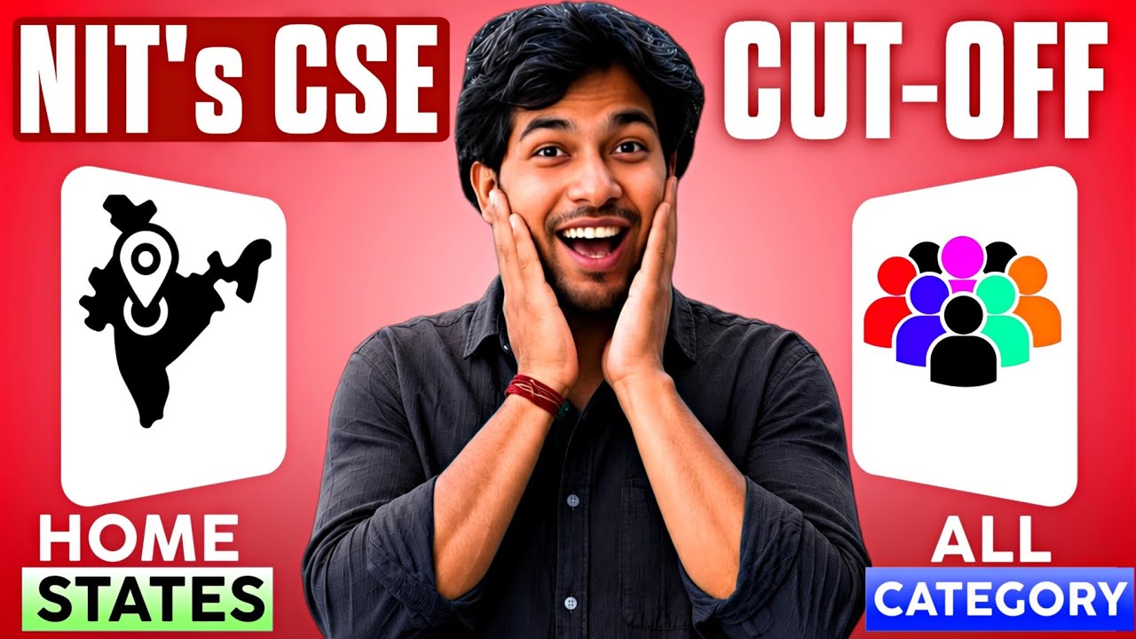 All NIT CSE Cutoff 2026 | General, OBC, SC, ST | HS & OS | 10 Lakh Rank = NIT CSE Confirm?🔥
