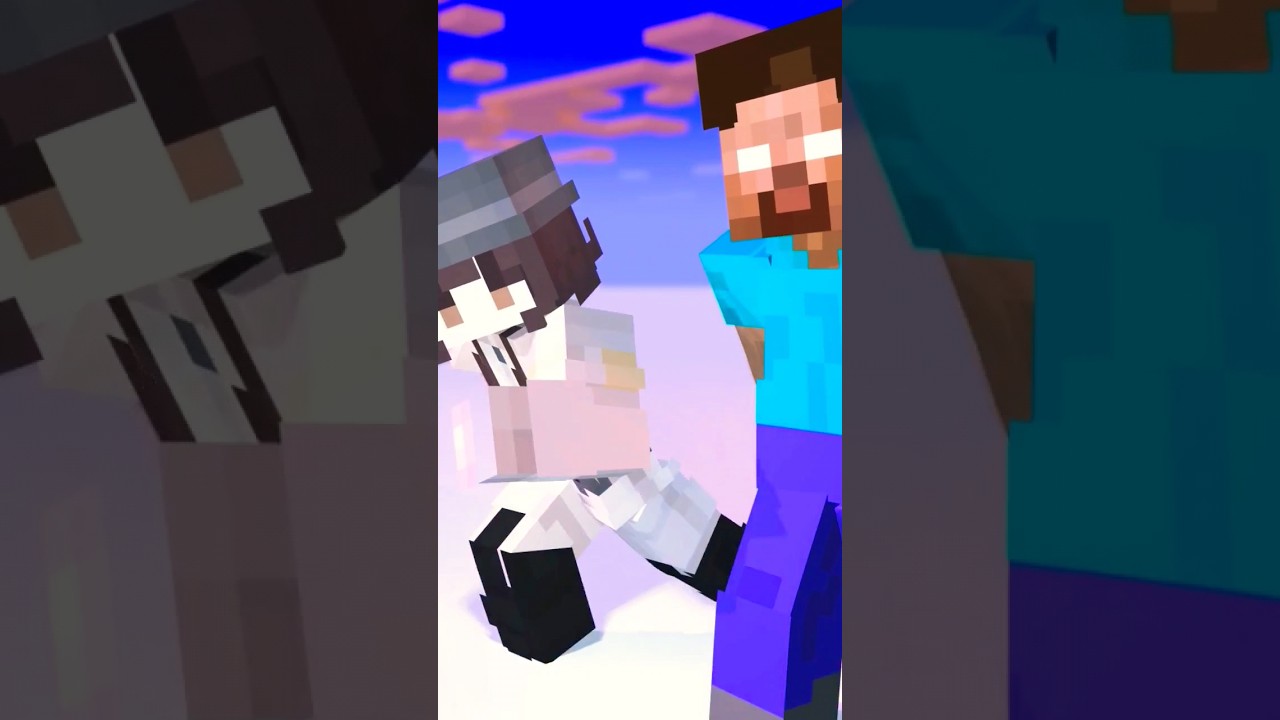 Herobrine Takes Down TITAN Gabi in EPIC Minecraft Faceoff
