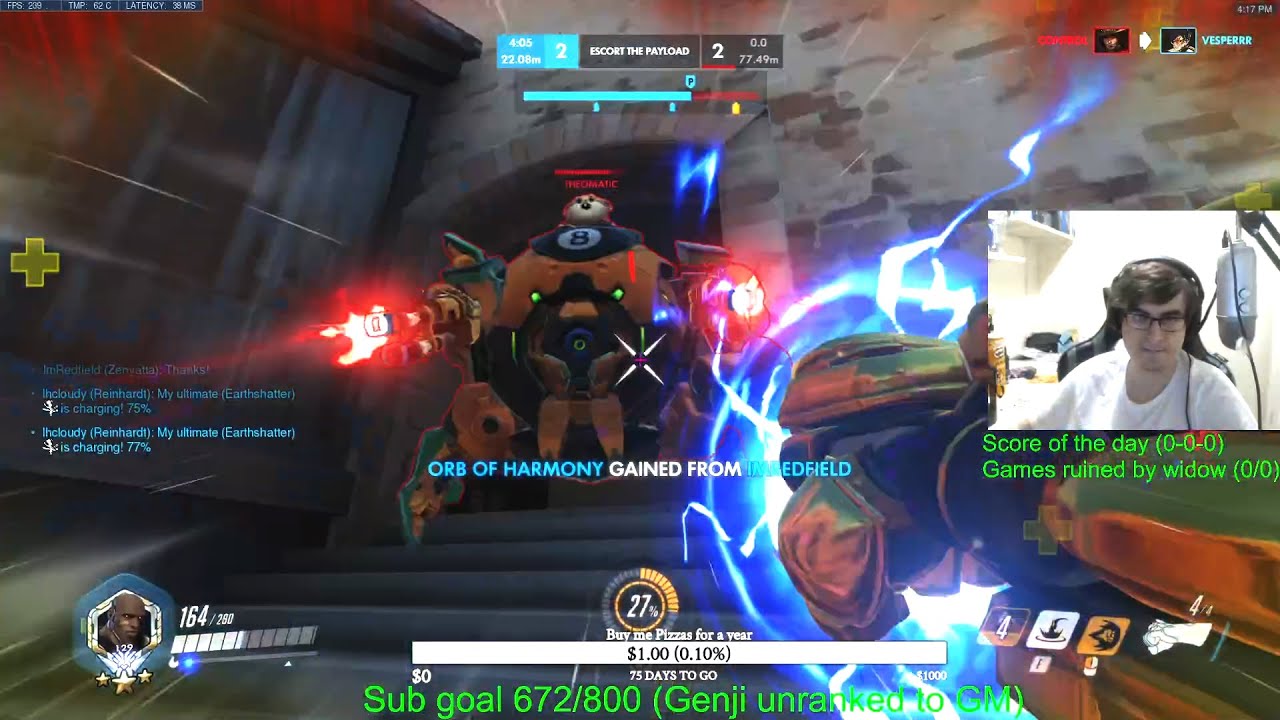 Chipsa Doomfist IS OP?! [ Overwatch Season 30 Top 500 ]