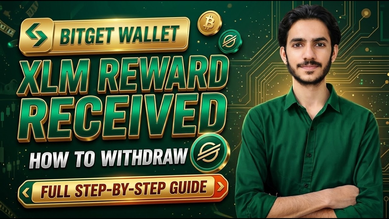 Bitget Wallet XLM Reward Withdrawal | Bitget Web3 XLM Reward Full Guide