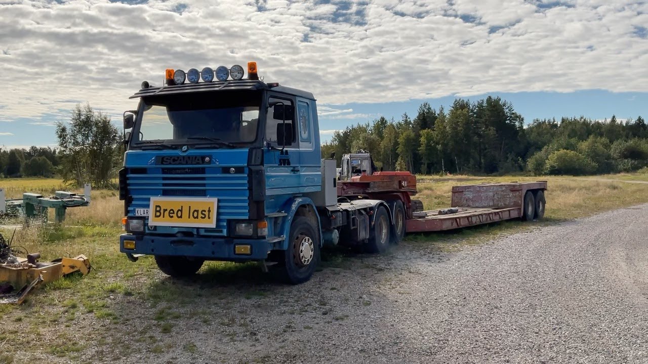 Köp Lastbil Scania R 142H 6X2,O.BIL R 142H A-traktor med trailer på Klaravik