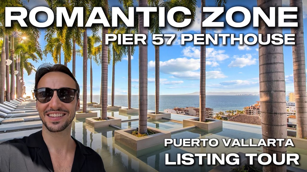 Добро пожаловать в Pier 57, в пентхаусе с потрясающим видом на океан в романтической зоне Пуэрто-...