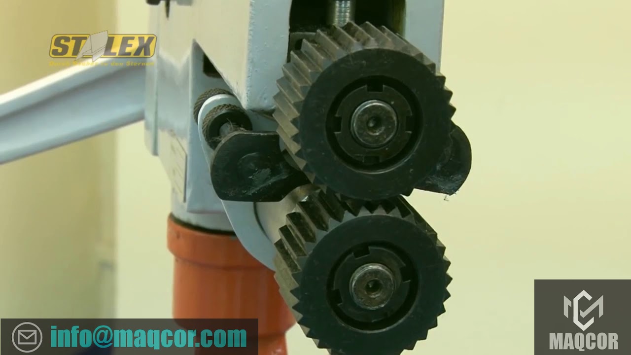 ERM-08 Biseladora manual para lamina, bordonadora 5 perfiles en una sola máquina.