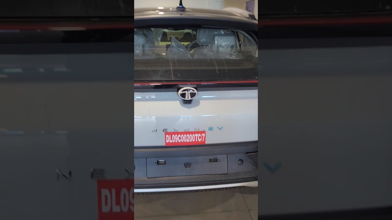 TATA Nexon.ev Automatic Pure Varient 2026 in Nardo Grey 🩶 color 